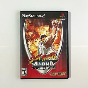 Street Fighter Alpha Anthology (Sony PlayStation 2, 2006) - Complete & Tested